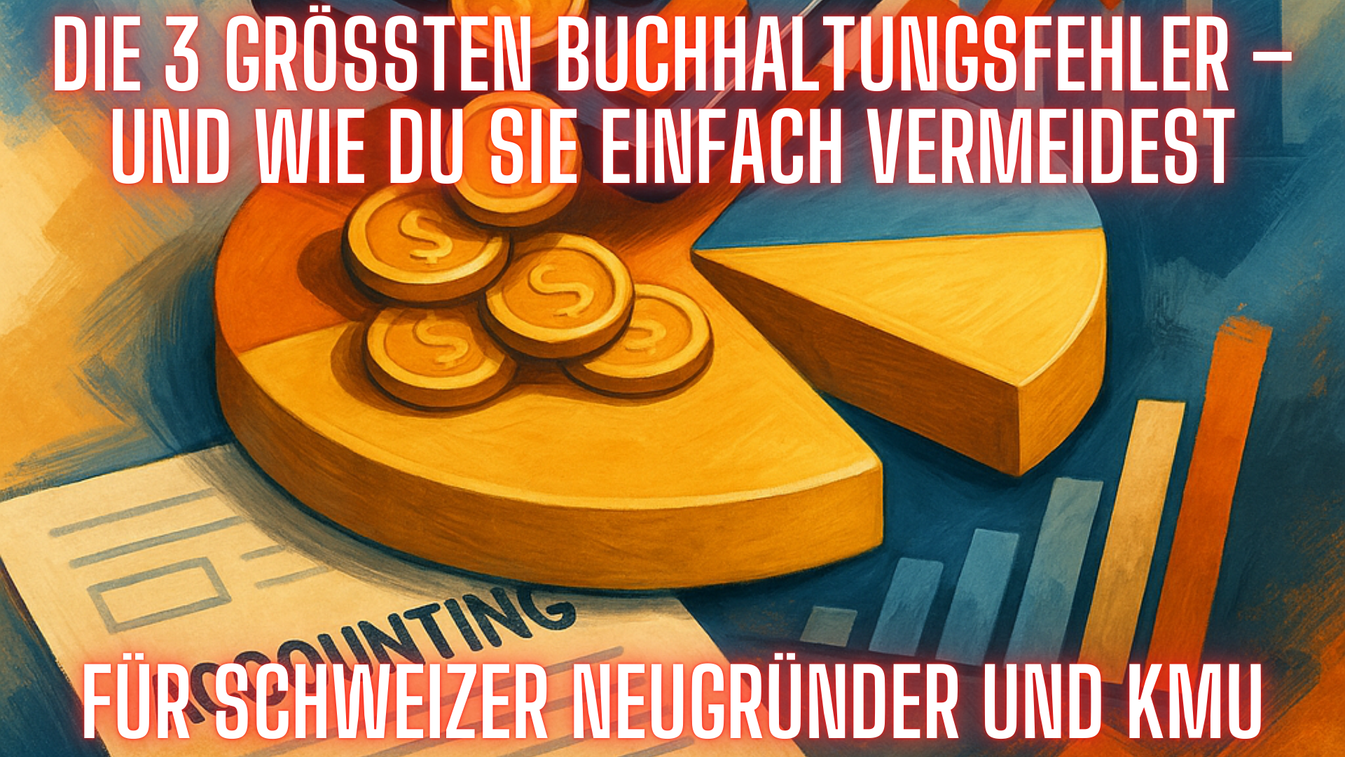Die 3 grössten Buchhaltungsfehler – und wie du sie einfach vermeidest
