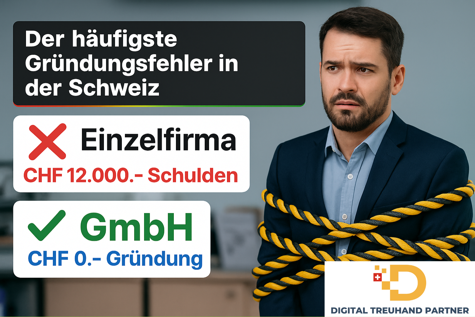 Vergleich Einzelfirma und GmbH bei der Unternehmensgründung in der Schweiz